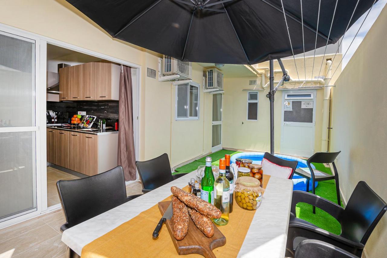 Summer Breeze 3 Bedroom Family Maisonette With Sunny Terrace In Mellieha - By Getawaysmalta Eksteriør billede