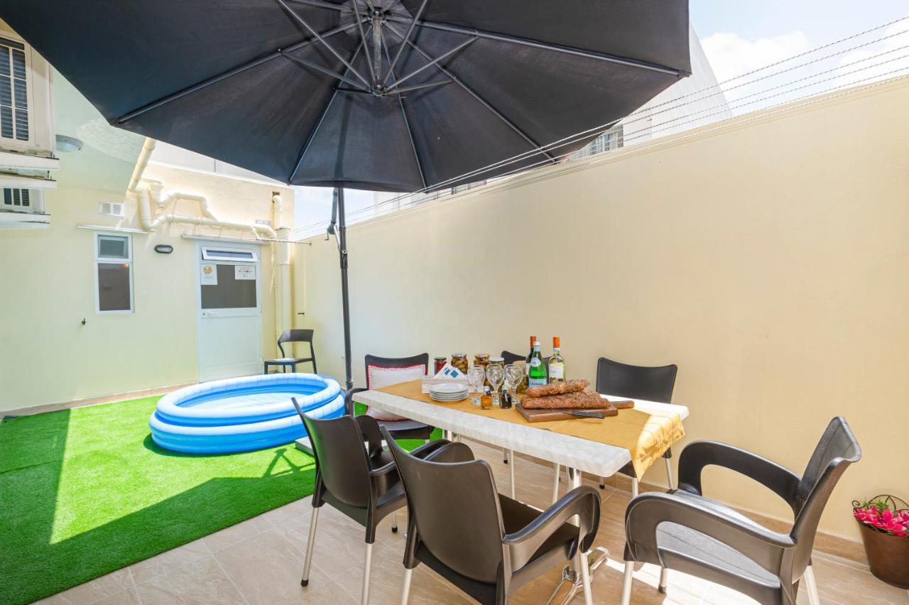 Summer Breeze 3 Bedroom Family Maisonette With Sunny Terrace In Mellieha - By Getawaysmalta Eksteriør billede